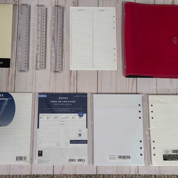 Filofax The Original A5 Patent Organizer - Fuchsia - Picture 5 of 16